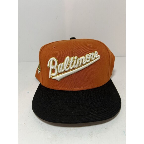 Baltimore Orioles Script Hat Dreams Exclusive New Era 7 3/8 Cooperstown cap - Picture 2 of 8